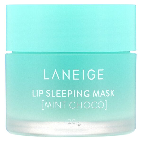Ночная маска для губ «Мятно-шоколадная» LANEIGE Lip Sleeping Mask EX — Mint Choco 20 г — фото №1
