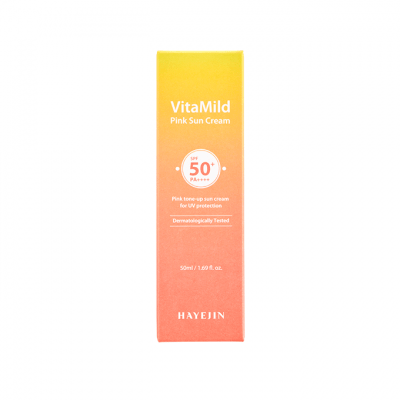 Крем сонцезахисний VitaMild Pink Sun Cream SPF50+ HAYEJIN 50 мл — фото №3