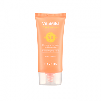 Крем сонцезахисний VitaMild Pink Sun Cream SPF50+ HAYEJIN 50 мл — фото №1