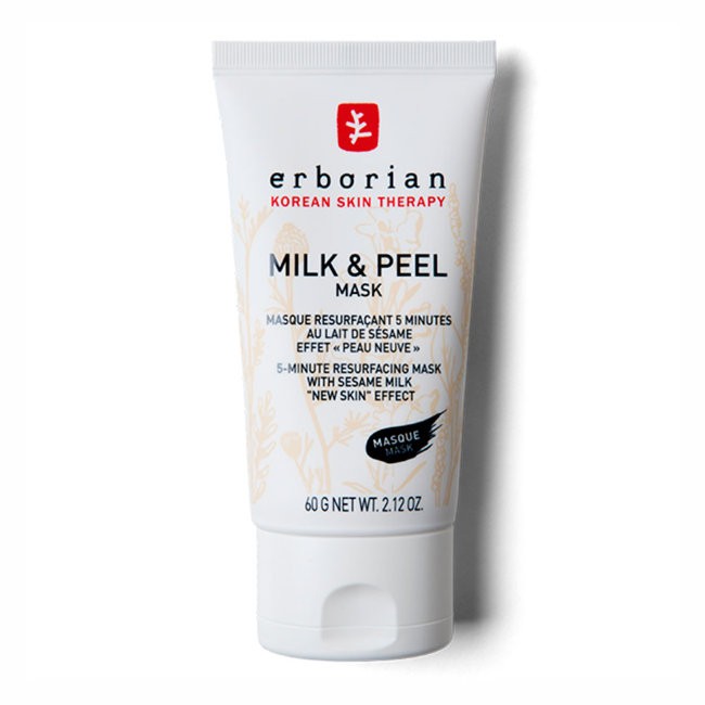 Маска-пілінг розгладжуюча для обличчя «Кунжутне молоко» Milk&Peel Erborian 60 мл — фото №1