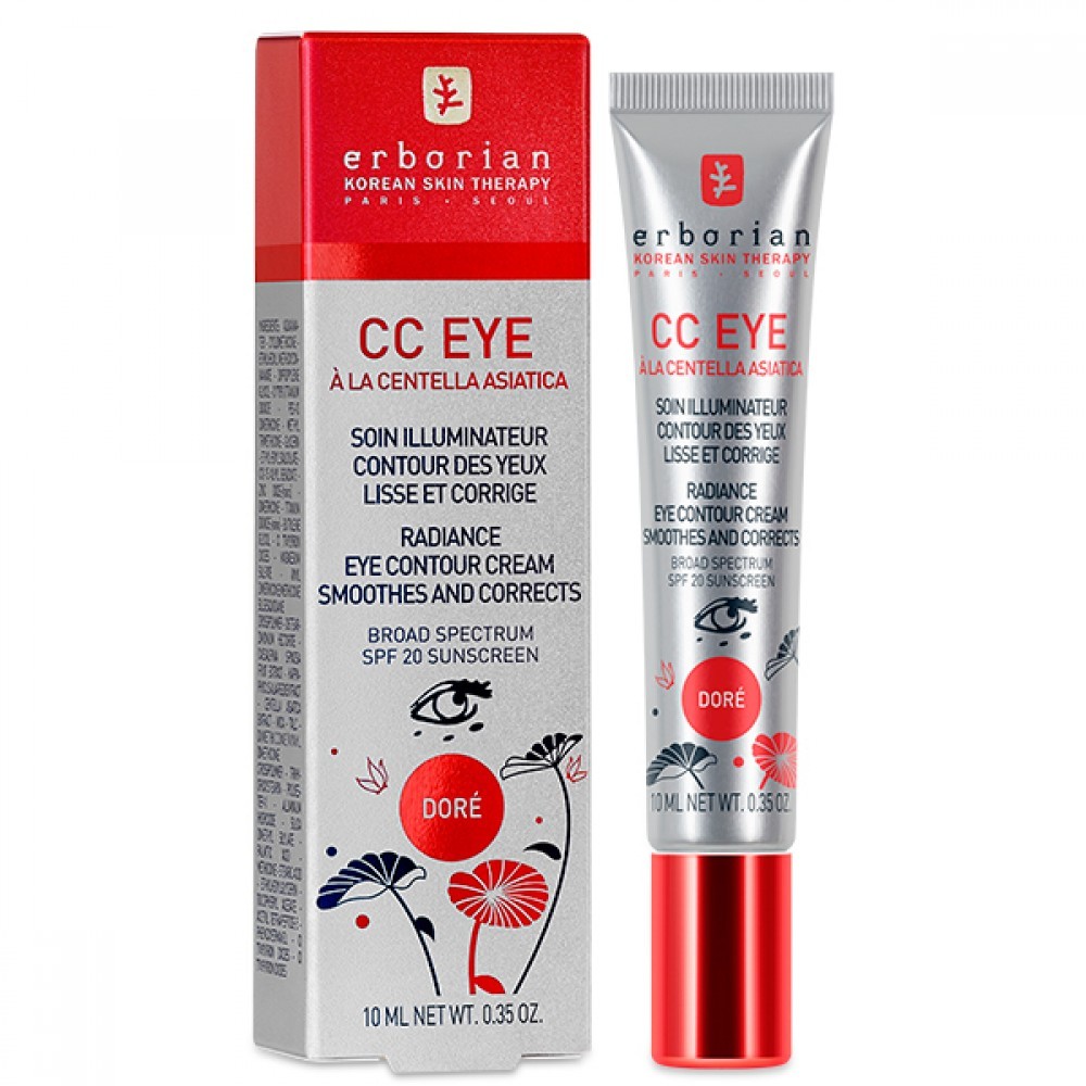 CC крем корегуючий для шкіри навколо очей CC Eye Dore Erborian 10 мл — фото №1
