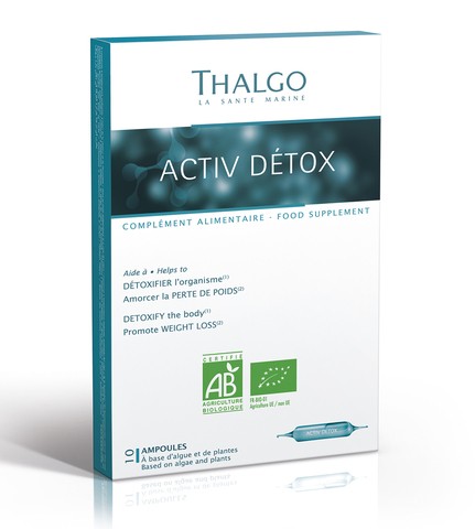 Актив детокс ампули Ocean Activ Detox Thalgo 10×10 мл — фото №1