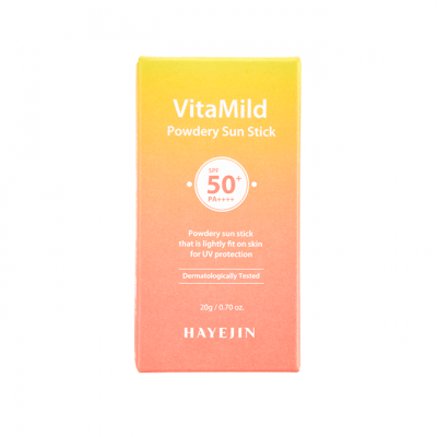 Стік сонцезахисний порошковий VitaMild Powdery Sun Stick SPF50+ HAYEJIN 20 г — фото №2