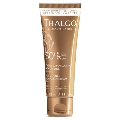 Крем Солнцезащитный Age Defence Sunscreen Cream Face SPF 50+ Thalgo 50 мл — фото №1