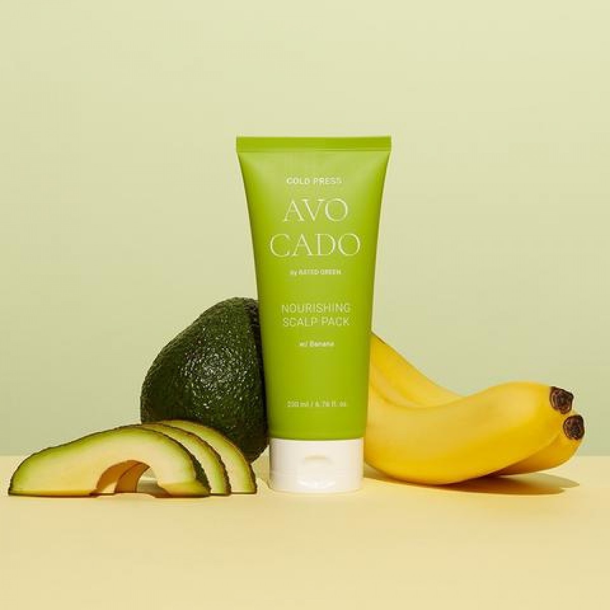 Маска питательная для волос с авокадо Avocado Nourishing Scalp Pack Rated Green 200 мл — фото №3