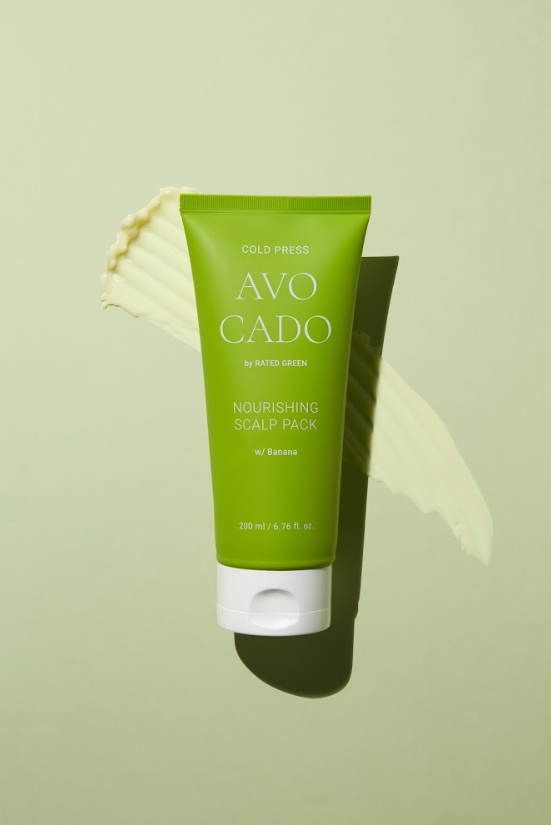 Маска питательная для волос с авокадо Avocado Nourishing Scalp Pack Rated Green 200 мл — фото №2