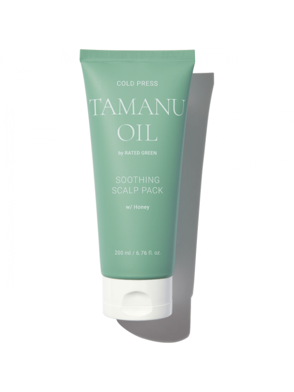 Маска успокаивающая с маслом таману Tamanu Oil Soothing Scalp Pack Rated Green 200 мл — фото №1