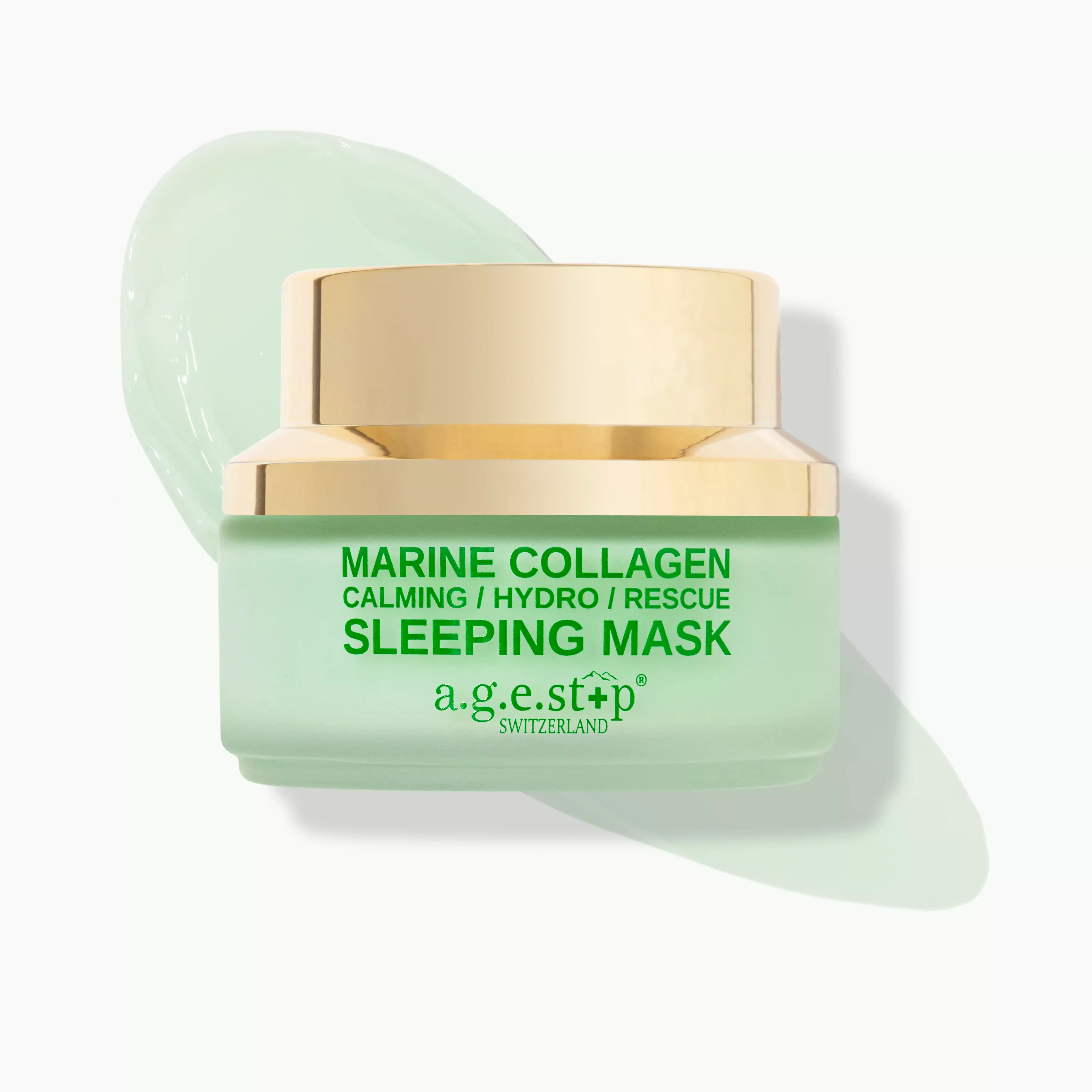 Маска нічна з морським колагеном Marine Collagen Sleeping Mask A.G.E. STOP 50 мл — фото №4