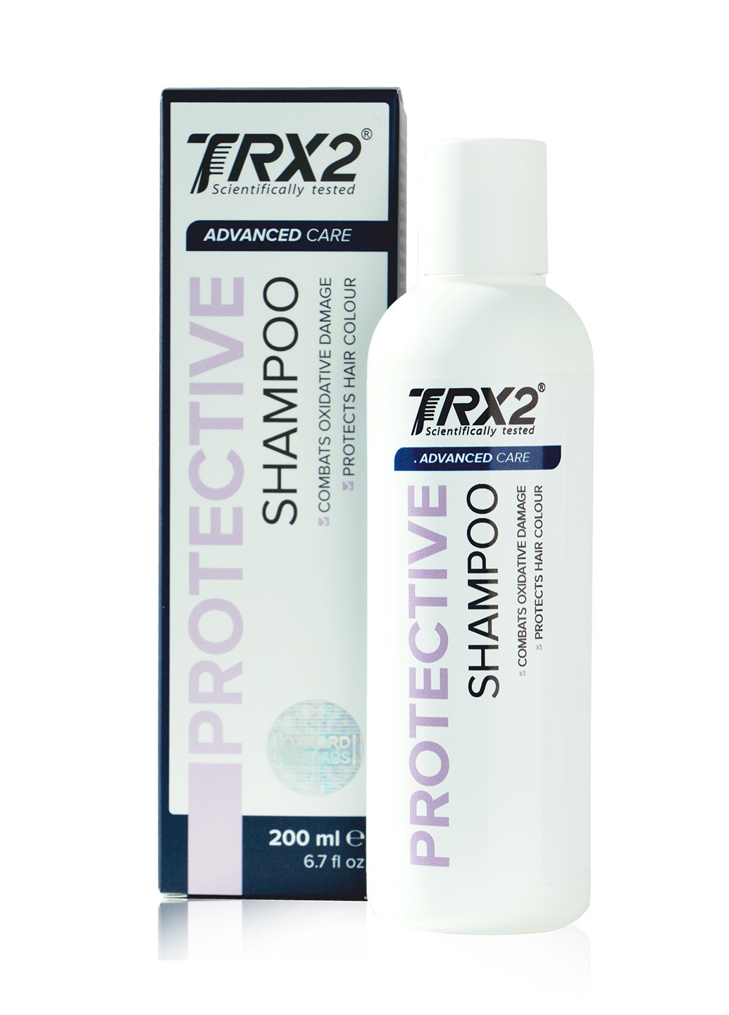 Шампунь для защиты и питания волос Advanced Care Protective Shampoo Oxford Biolabs 200 мл — фото №1