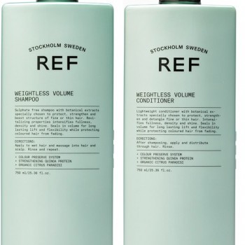 Подвійний догляд Для об’єму волосся шампунь+кондиціонер Weightless Volume Duo REF 1000 мл — фото №1