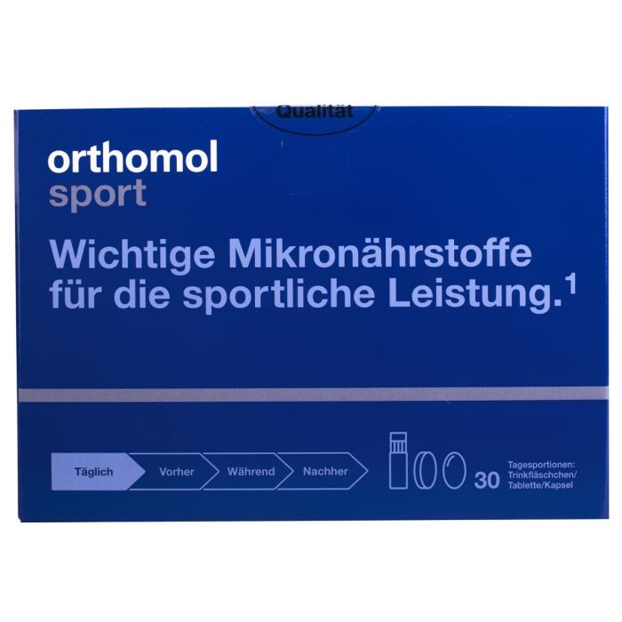 Вітамінний комплекс Sport Perform (електролітний напій під час тренування) 16 днів Orthomol 1 уп — фото №2