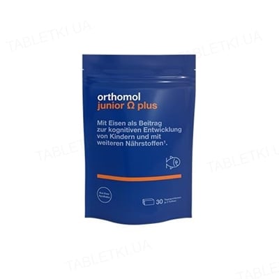 Вітамінний комплекс Junior Omega жувальні іриски (сила імунітету вашої дитини) 30 днів Orthomol 1 уп — фото №2