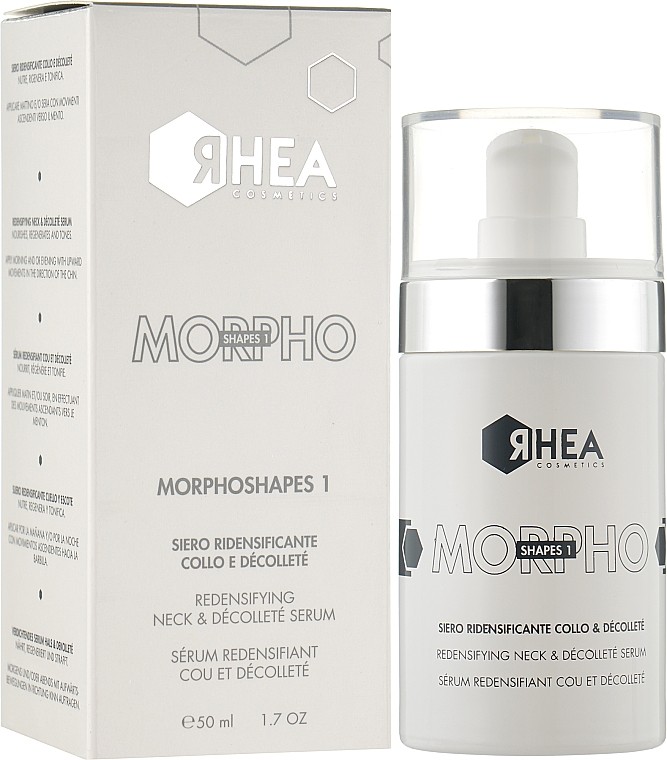 Серум ремодулюючий для шкіри шиї та декольте Morphoshapes 1 ЯHEA Cosmetics 50 мл — фото №2