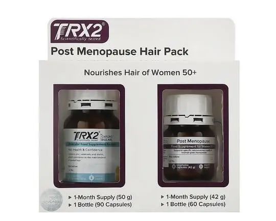 Набор диетических добавок против выпадения волос у женщин в постменопаузы TRX2® Oxford Biolabs 1 уп — фото №2