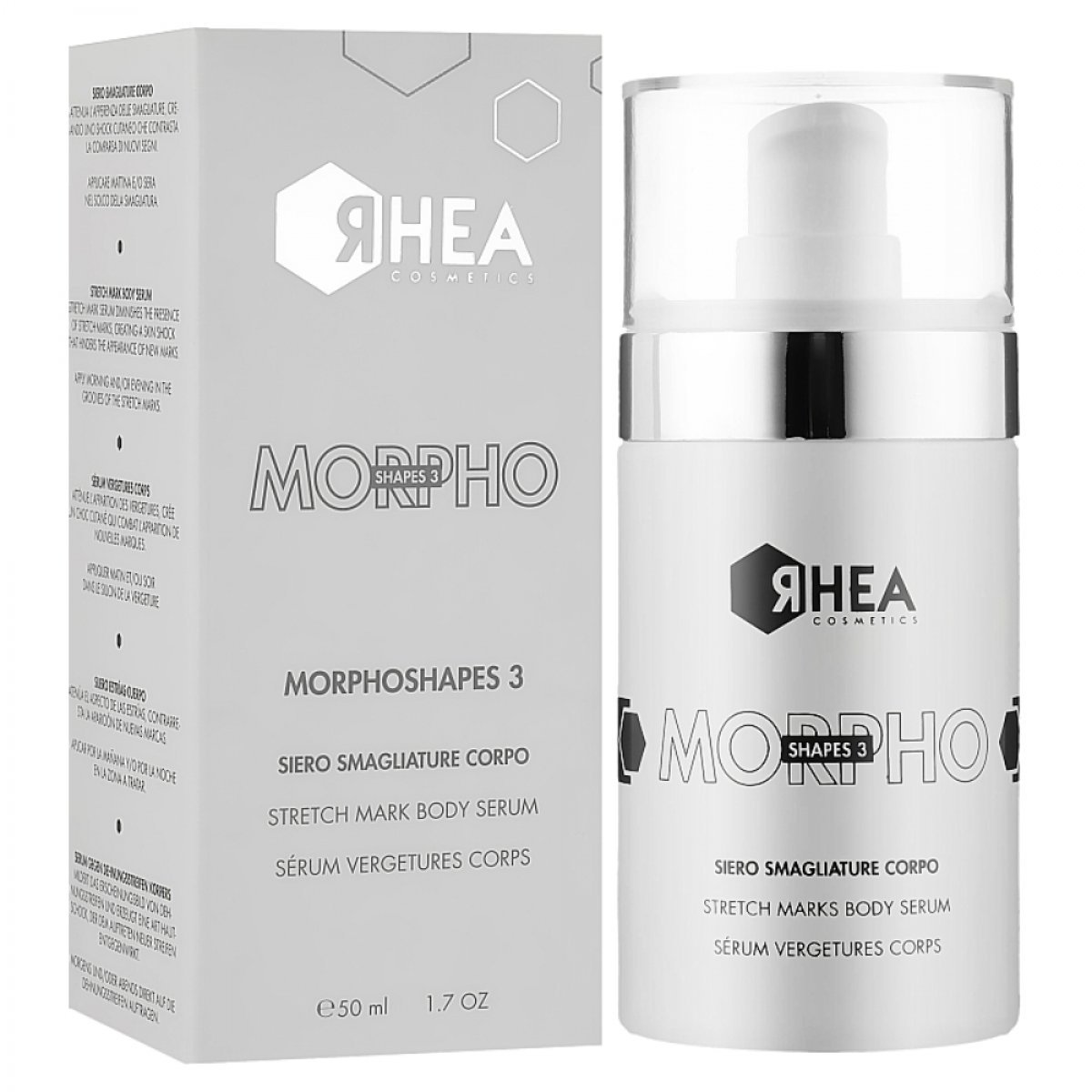 Сыворотка против растяжек Morphoshapes 3 ЯHEA Cosmetics 50 мл — фото №2