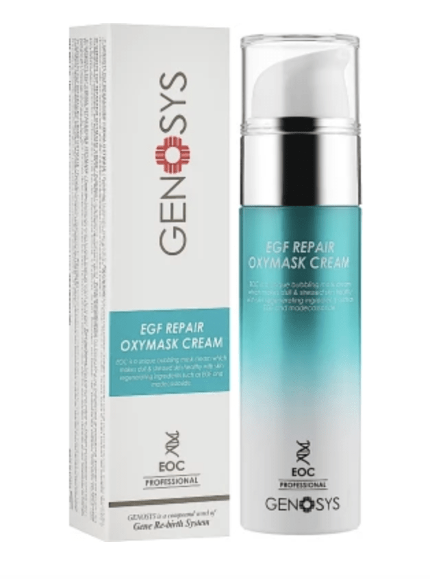 Восстанавливающая кислородная крем-маска для лица Genosys EGF Repair Oxymask Cream 50 мл — фото №1