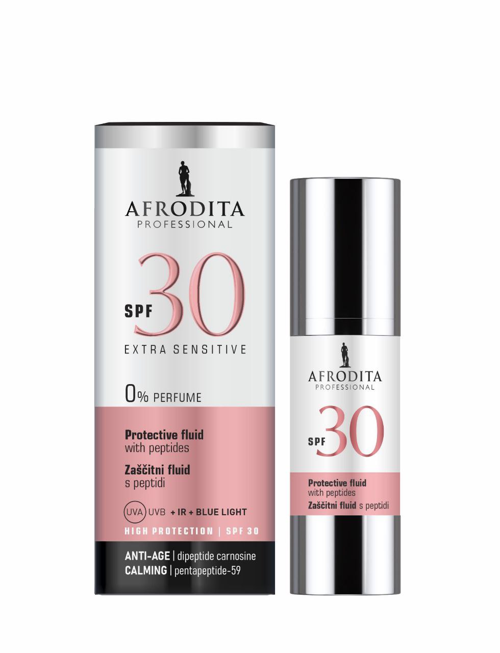 Флюїд антивіковий EXTRA SENSITIVE SPF 30 Afrodita — фото №1