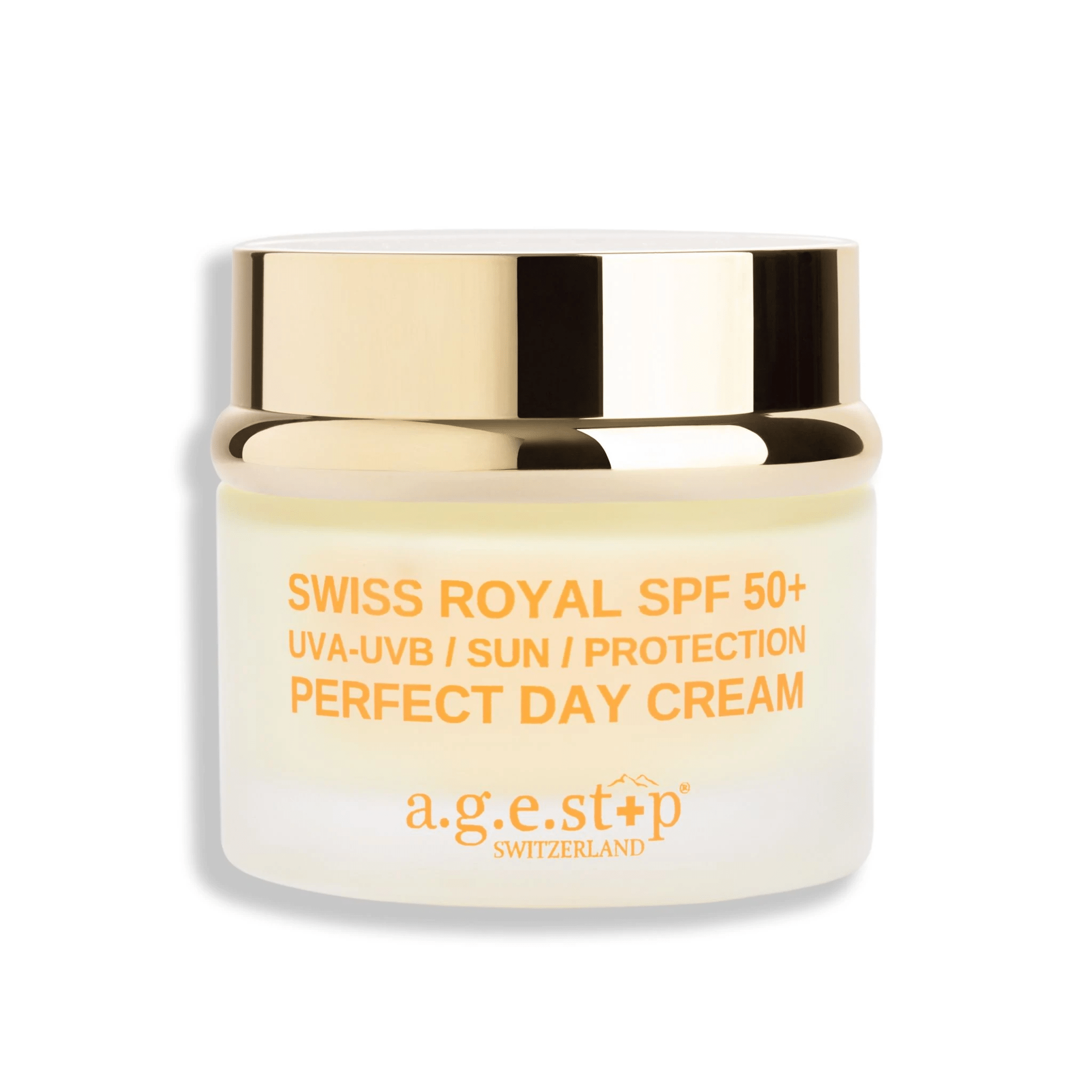 Крем денний з сонцезахисним фактором Swiss Royal SPF 50+ A.G.E. STOP 50 мл — фото №1