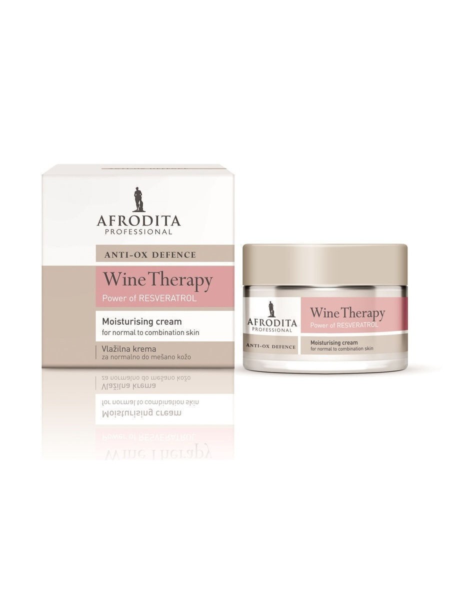 Крем зволожуючий WINE THERAPY Moisturising Cream for Normal to Combination Skin Afrodita 50 мл — фото №1