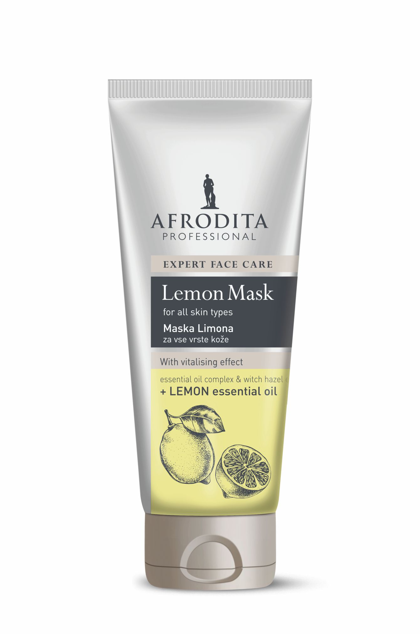 Маска Лимон проти куперозу MASK Lemon Afrodita 200 мл — фото №1