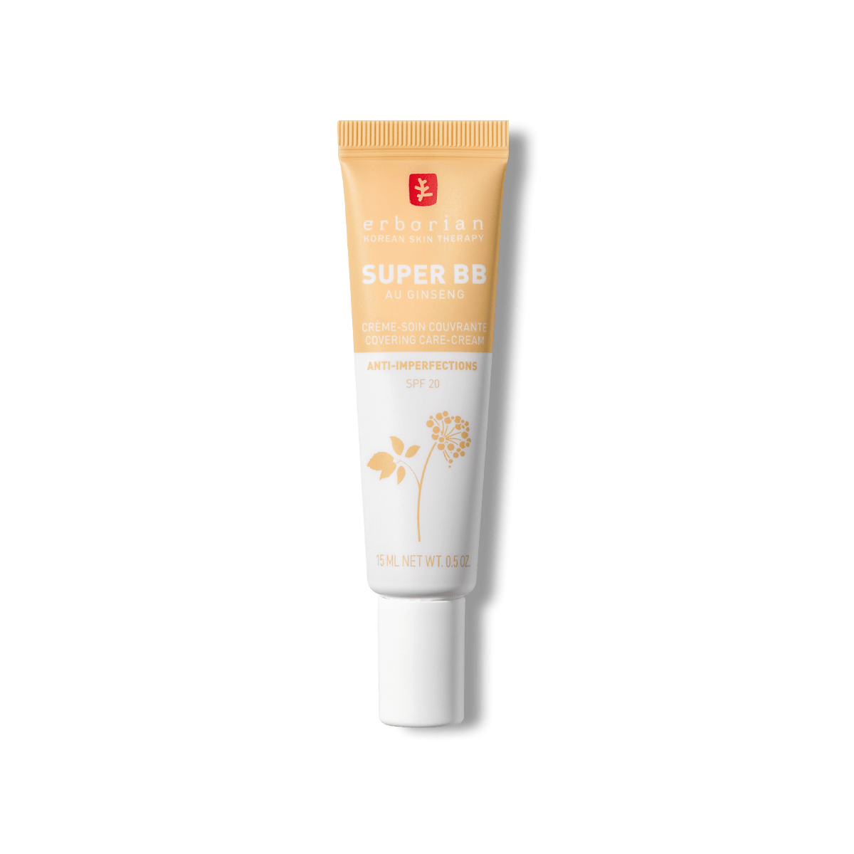 Супер BB Крем Нюд Super BB Cream Nude spf 20 Erborian 15 мл — фото №1