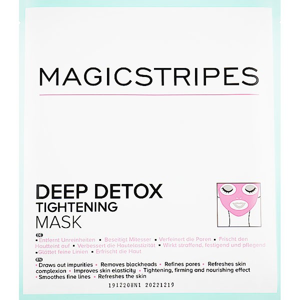 Маска «Детокс» Deep Detox Tightening Mask Box MagicStripes 1 уп — фото №2