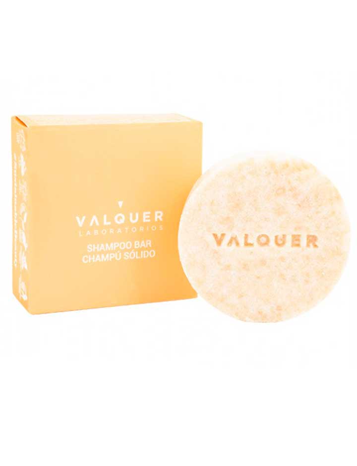 Твердий шампунь для всієї родини на основі вівса та алое вера Solid Sunset Shampoo Bar Valquer 50 г — фото №1