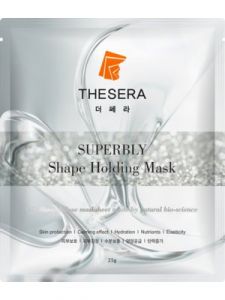 Маска для обличчя біоцелюлозна із ферментованих  кокосових волокон 4D Superbly Shape Holding Mask THESERA 1 шт — фото №1