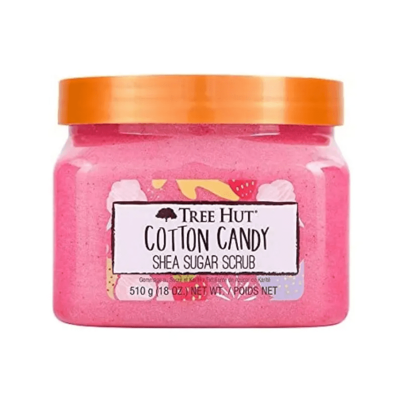 Цукровий скраб для тіла “Cotton Candy” Tree Hut 500 мл — фото №1