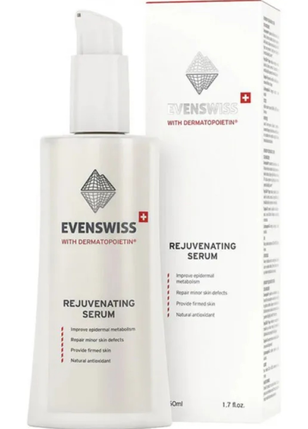 Сироватка омолоджуюча антиоксидантна Rejuvenating Serum Evenswiss 50 мл — фото №1