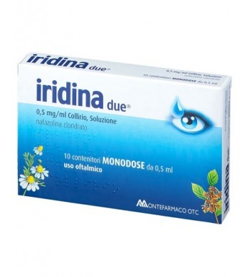 Краплі для очей монодоза 10*0,5мл Iridina 1 уп — фото №1