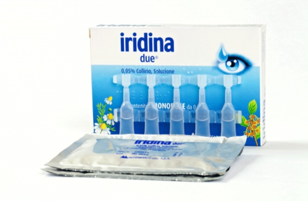 Краплі для очей монодоза 10*0,5мл Iridina 1 уп — фото №2