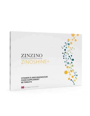 Біологична активна добавка для дієтичного раціону харчування людини ZINOshine(віт Д)+ 60пігулок Zinzino 1 уп — фото №1