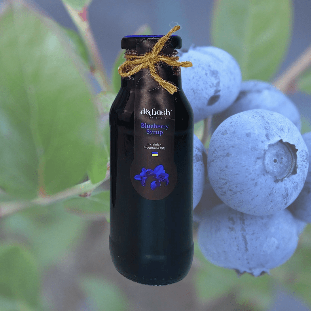 Сироп “Лохина” Blueberry Syrup Dovbush 300 мл — фото №1