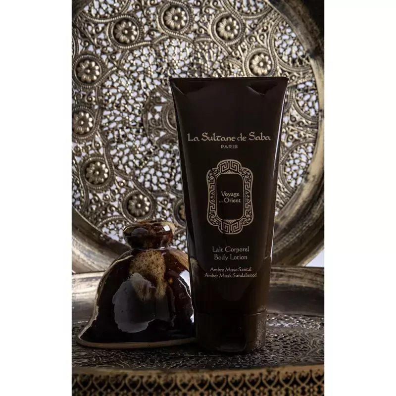 Гель для душу Амбра Мускус Сандал  Shower Cream  AMS La Sultanede Saba 200 мл — фото №2