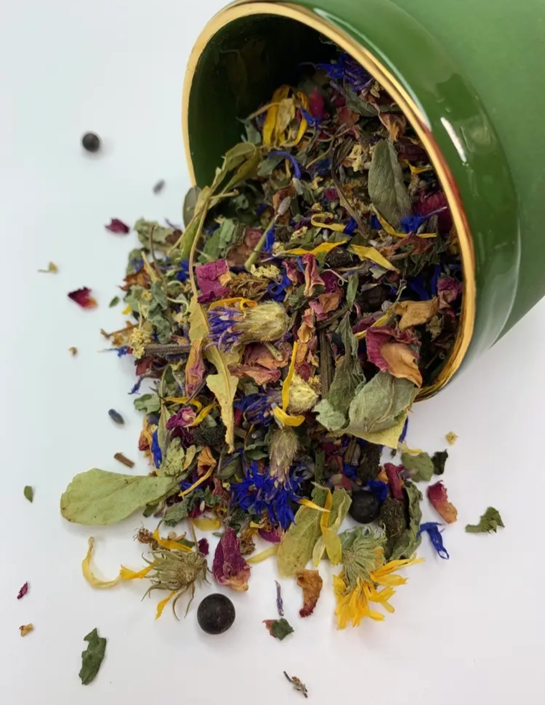 Чай “Квітковий” Flower Jorney  (дизайн платівка) Dovbush 1 уп — фото №3
