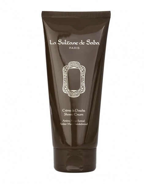 Гель для душу Амбра Мускус Сандал  Shower Cream  AMS La Sultanede Saba 200 мл — фото №1