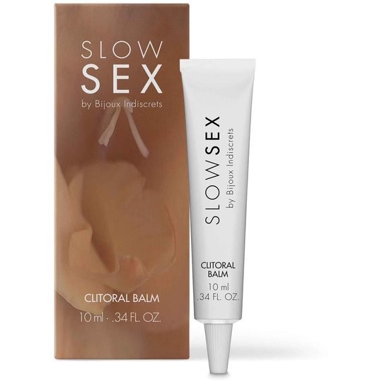 Розігрівальний бальзам для клітора Bijoux Indiscrets Slow Sex Clitoral balm (USA) Інтимні товари 1 шт — фото №1