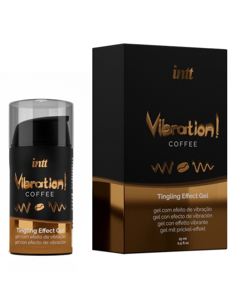 Рідкий вібратор Intt Vibration Coffee (Португалія) Інтимні товари 1 шт — фото №2