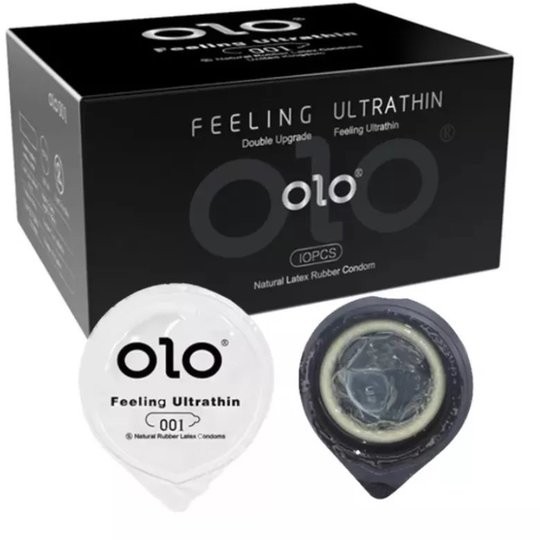 Презервативи OLO Feeling Ultrathin (10шт) (Китай) Інтимні товари 1 уп — фото №1