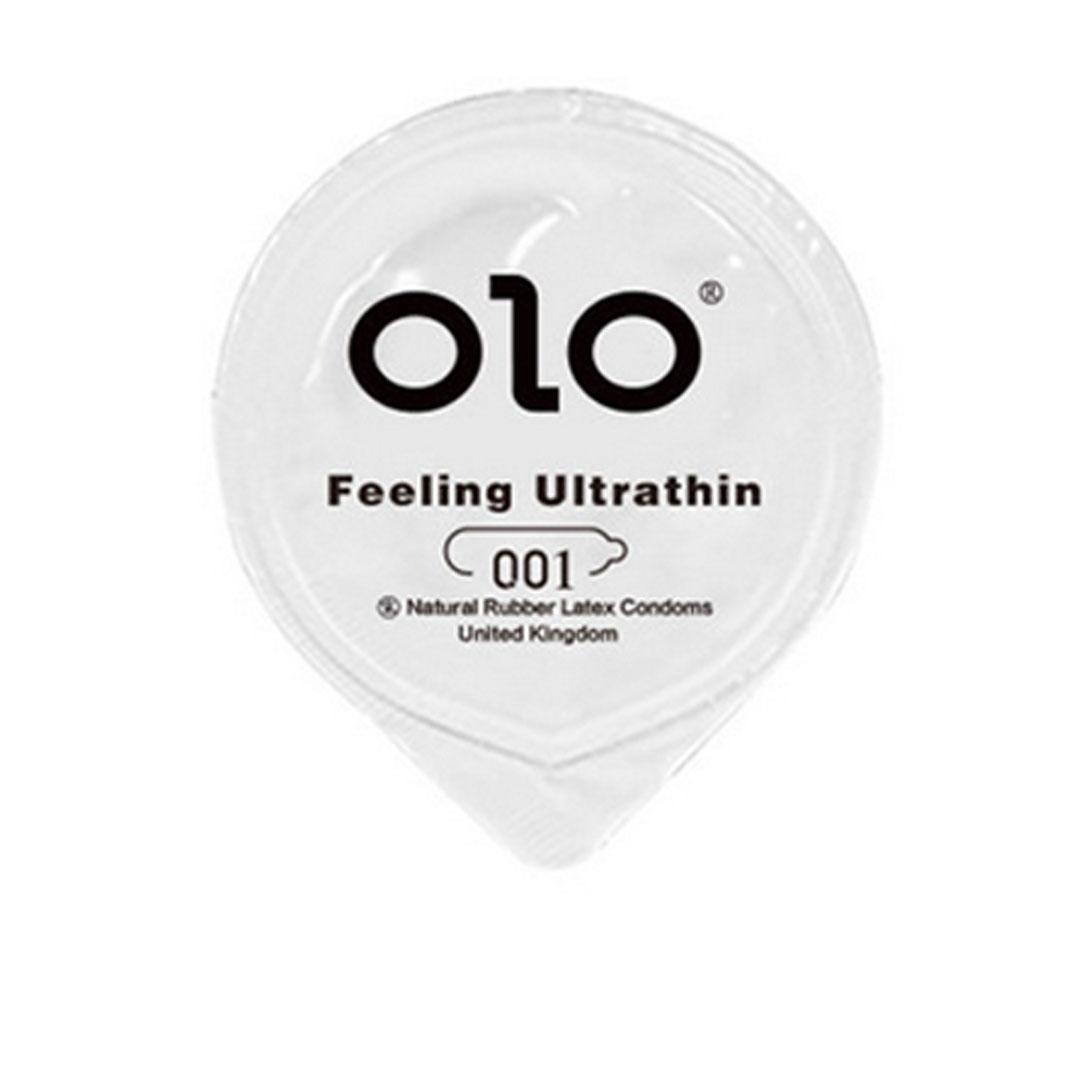 Презервативи OLO Feeling Ultrathin (10шт) (Китай) Інтимні товари 1 уп — фото №2