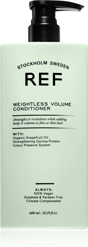 Кондиціонер для об’єму волосся Weightless Volume Conditioner REF 600 мл — фото №1
