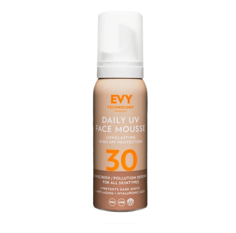 Мус для обличчя  щоденний захисний Daily UV Face mousse SPF 30 EVY Technology 75 мл — фото №1