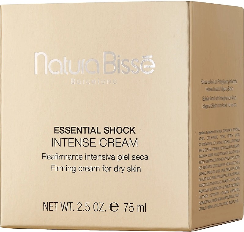 Інтенсивний укріплюючий крем Essential Shock Intense Cream Natura Bisse 75 мл — фото №2