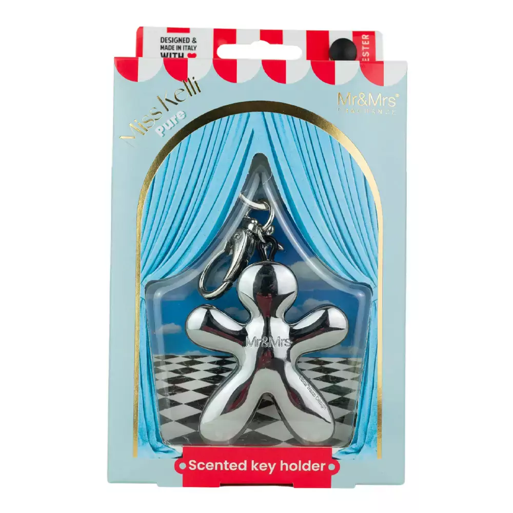 Брелок для ключів KEYHOLDER MISS KELLI Silver Pure Mr & Mrs Fragrance 1 шт — фото №5