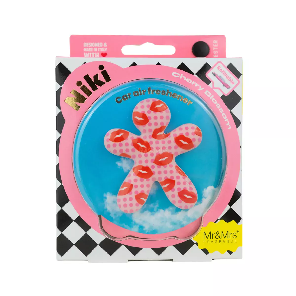 Автомобільний ароматизатор NIKI BOX Lips Cherry Blossom Mr & Mrs Fragrance 1 шт — фото №2