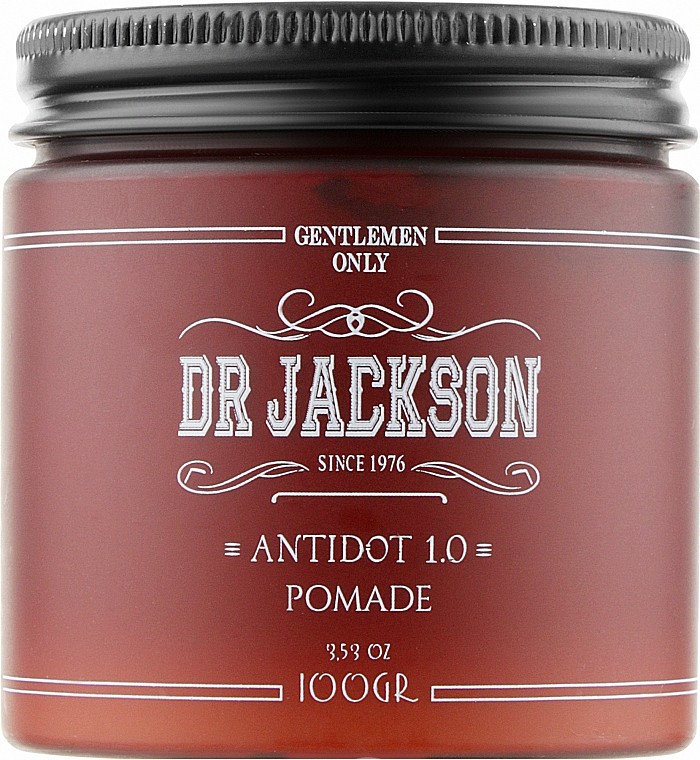 Помада класична середньої фіксації Антидот 1.0 Antidot 1.0 Dr Jackson 100 г — фото №1