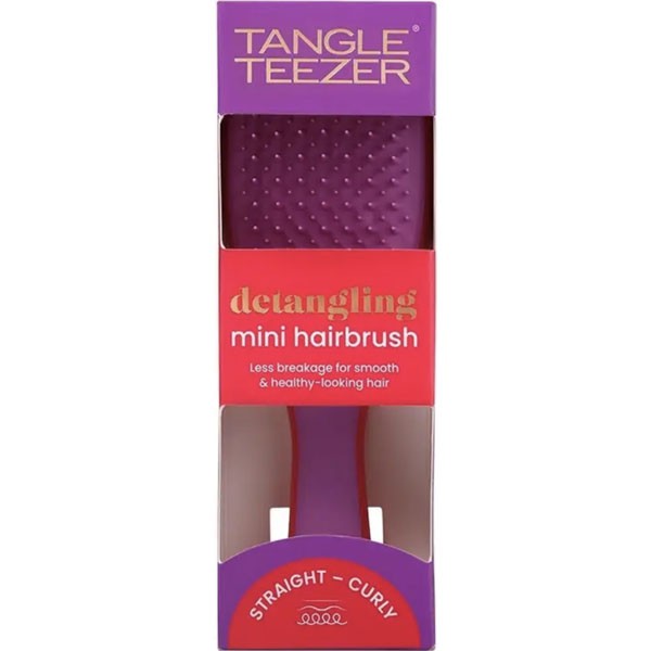 Щітка для волосся The Wet Detangler Mini Morello Cherry Violet Tangle Teezer 1 шт — фото №5