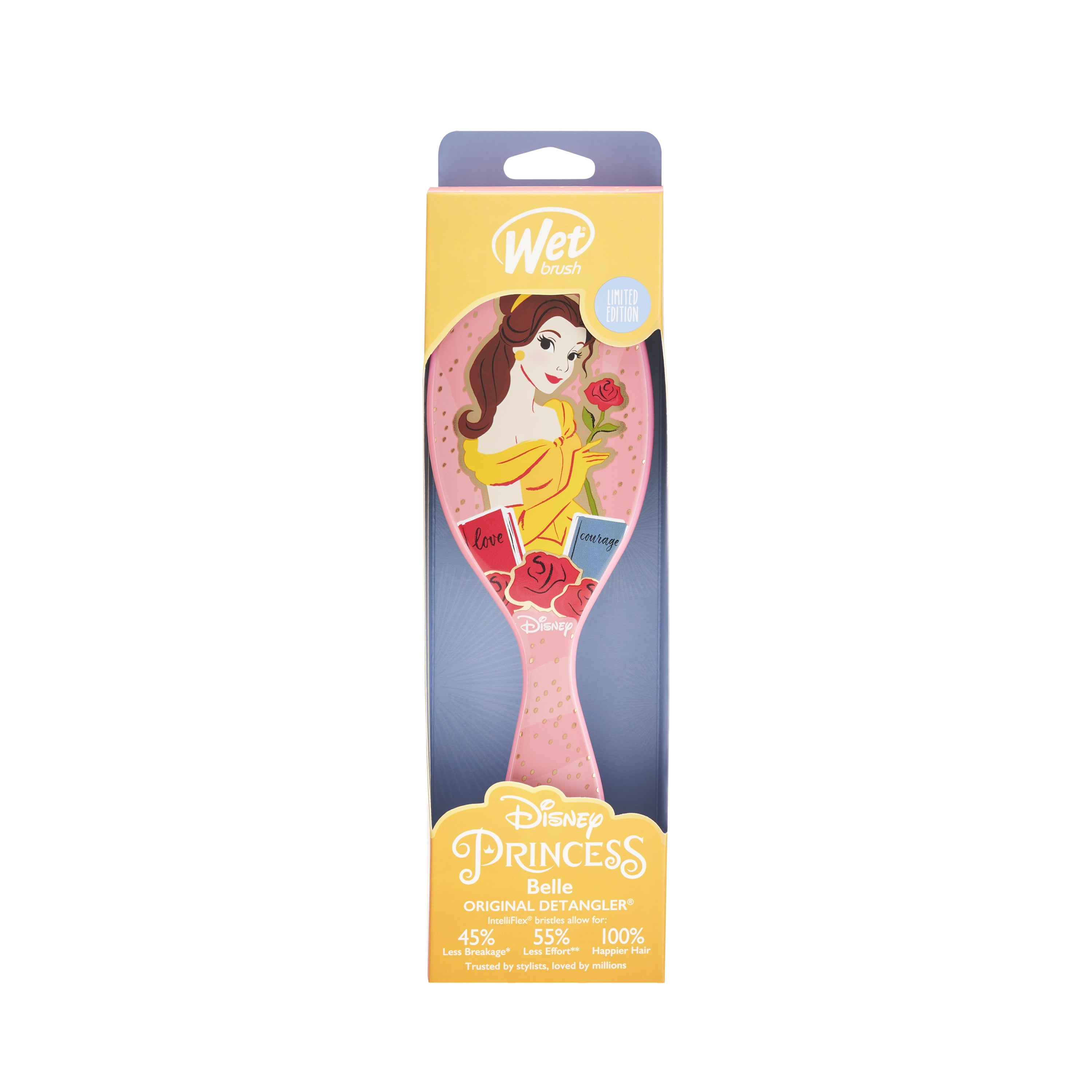 Щетка для волос Original Detanger Princess Celebration-Belle BWRULPBELL Wet Brush 1 шт — фото №2