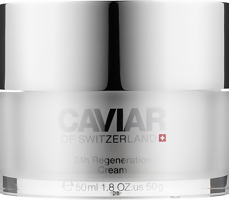 Крем зволожуючий день-ніч 24H Regeneration Cream Caviar of Switzerland 50 мл — фото №1